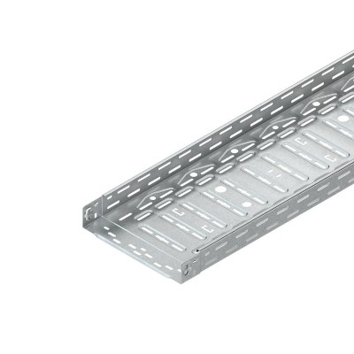 Перфорирана кабелна скара 60x300x3000 mm, t = 0.75 mm, CITO - бърза безвинтова връзка, стомана, поцинкована по DIN EN 10346