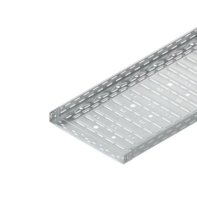 Перфорирана кабелна скара 60x500x3000 mm, t = 0.9 mm, CITO - бърза безвинтова връзка, стомана, поцинкована по DIN EN 10346
