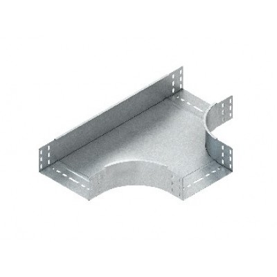 Т-отклонение, цяло, 85x402 mm, стомана, поцинковане по DIN EN 10346, с включени аксесоари