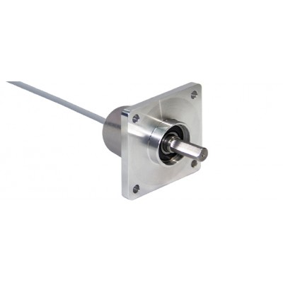 Инкрементален енкодер, ротационен, програмируем HTL/TTL, 1 до 16384 импулса, кабел - аксиален 1 m, IP67, големина на корпуса 63.5 mm, вал с диаметър 11 mm